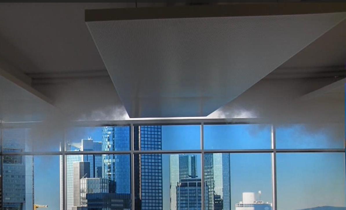 気流(スモーク写真)